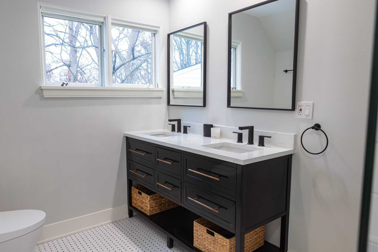 The Barrington Hills Attic Suite — Attic Bath Vanity