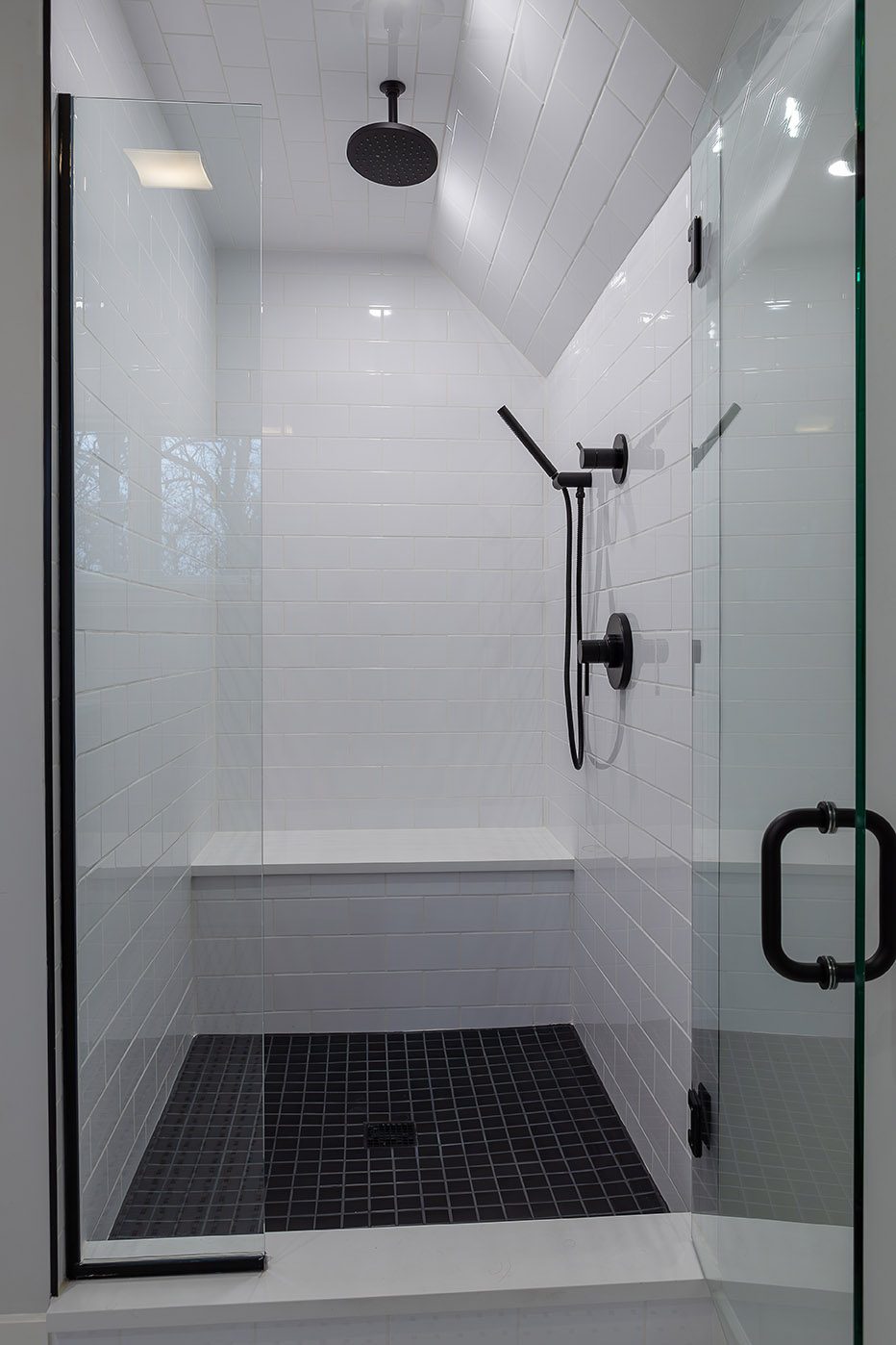 The Barrington Hills Attic Suite — Shower Detail