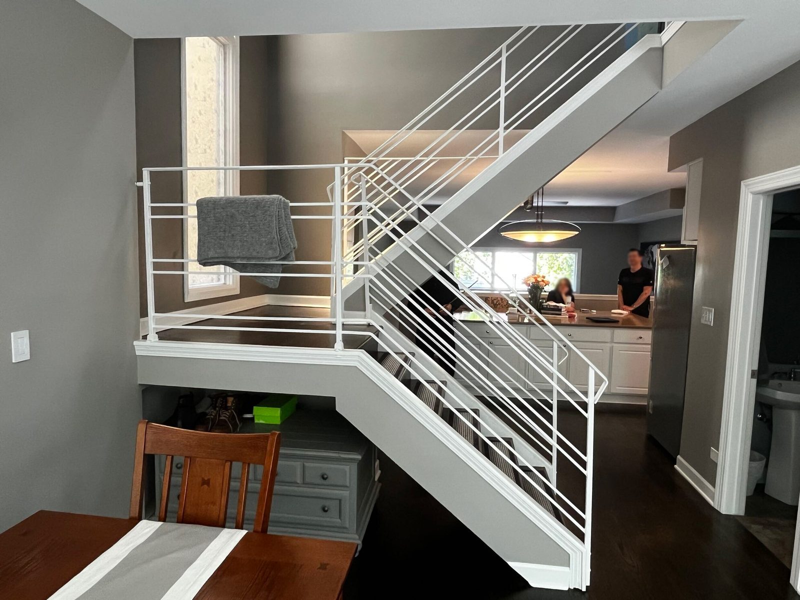 West Town Kitchen ' Stair — before