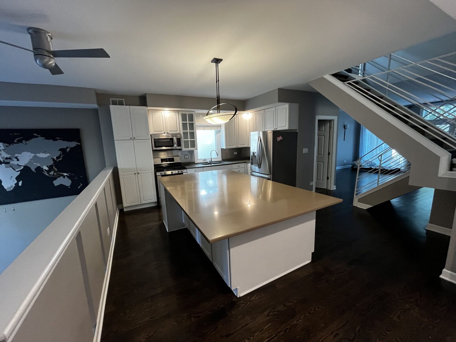 West Town Kitchen ' Stair — before