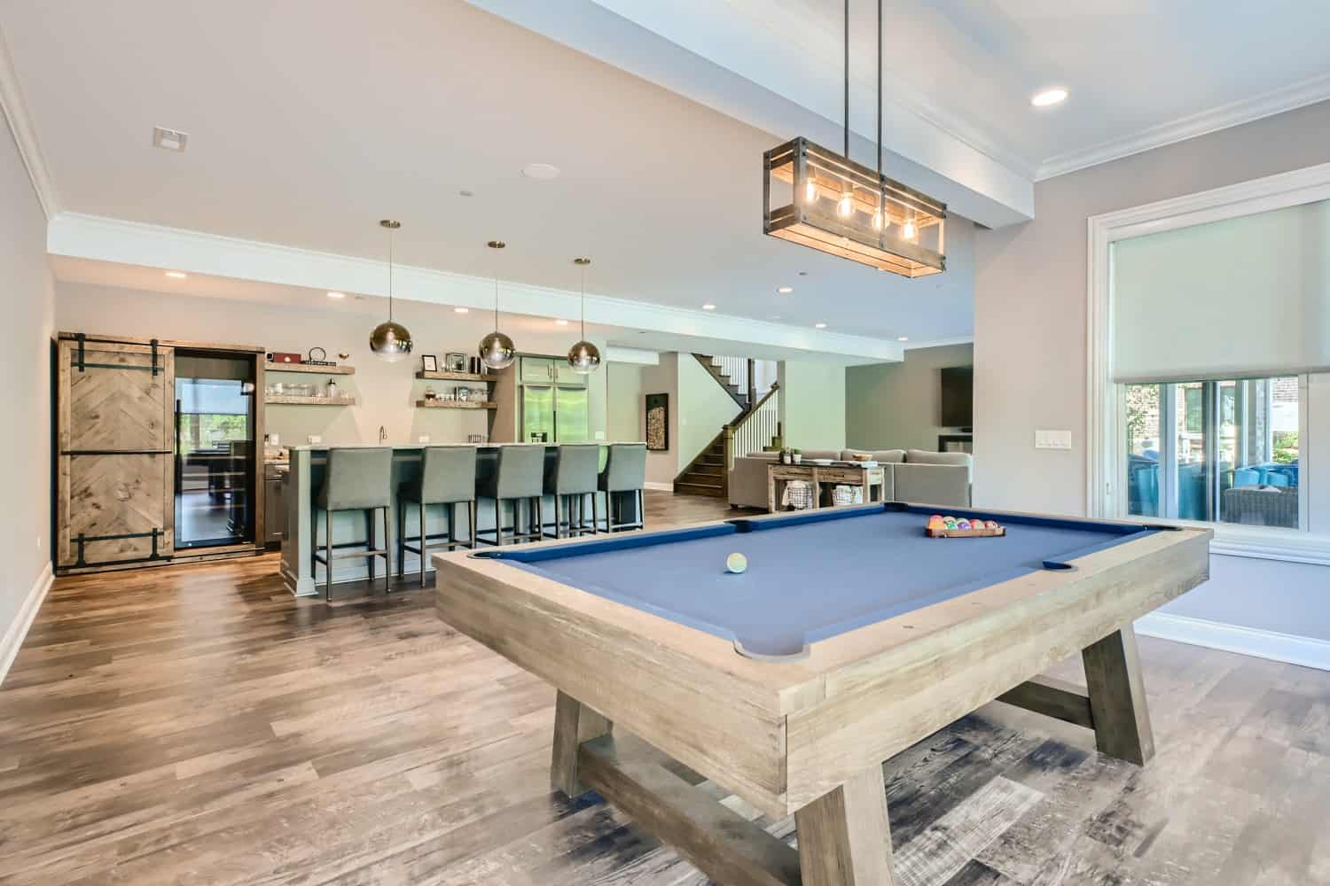 basement remodeling expansion project