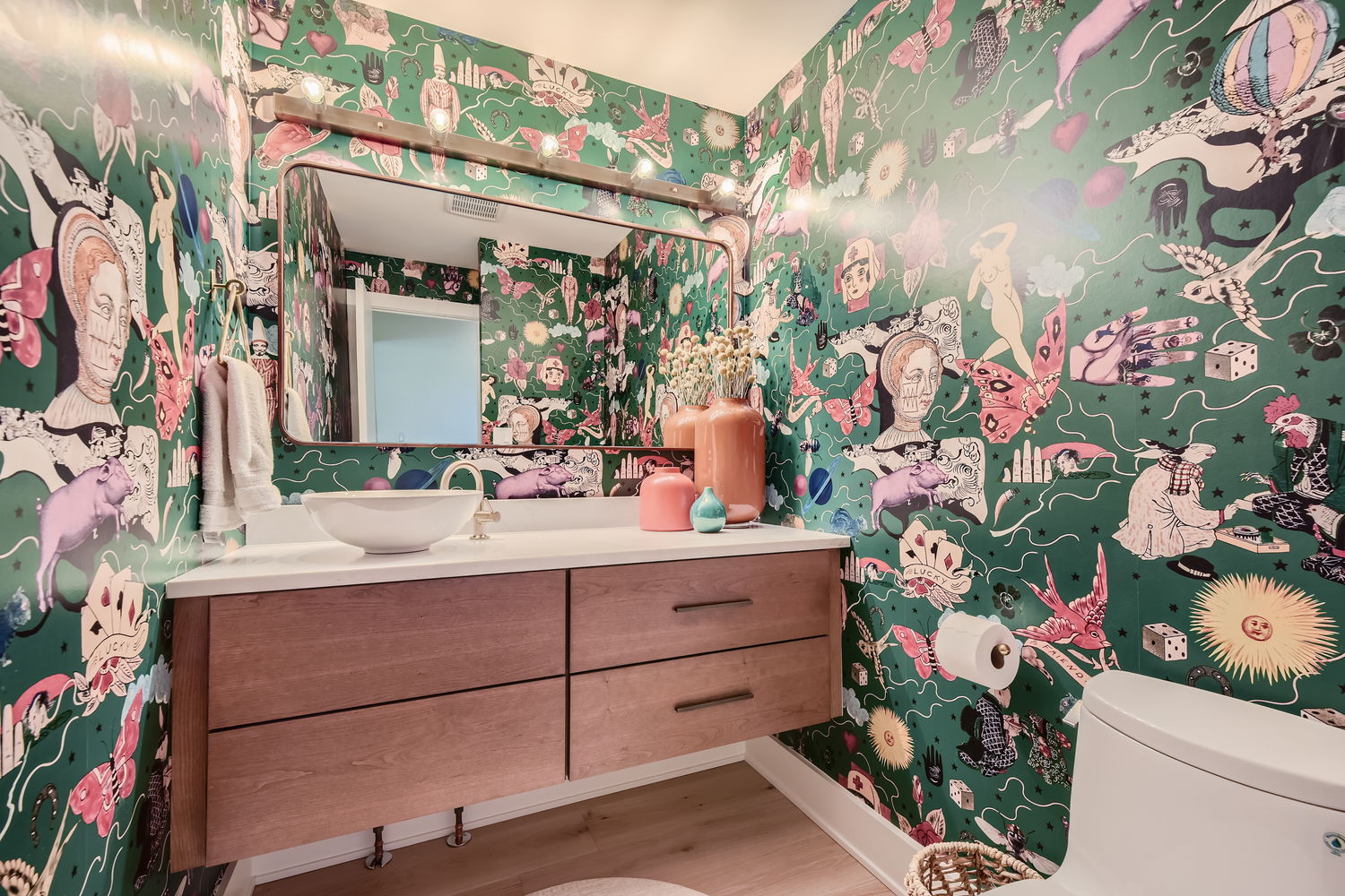 The Lake Bluff Whole-Home — Powder Room