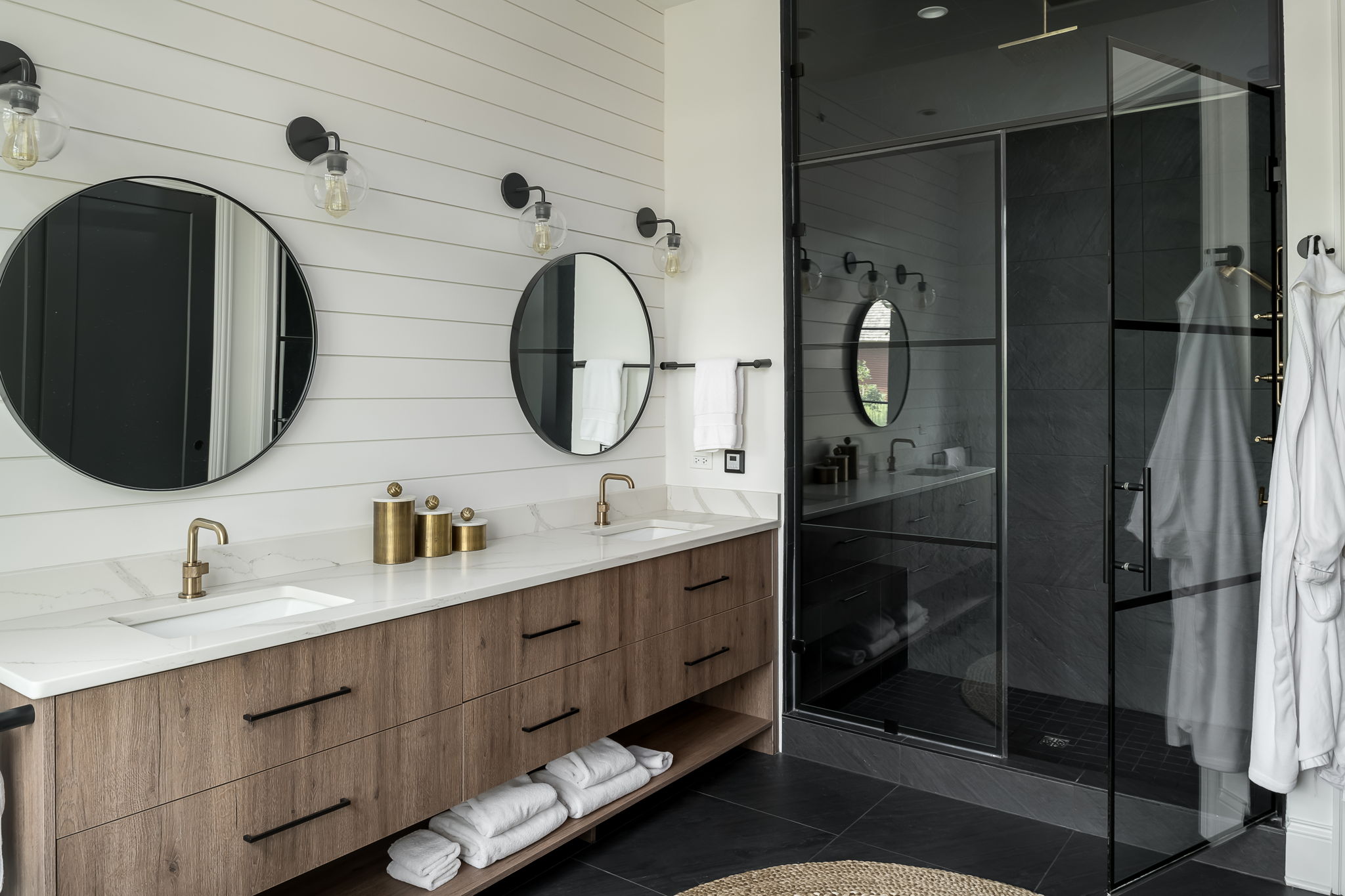 The Barrington Hills Attic Suite — Attic Bath Vanity