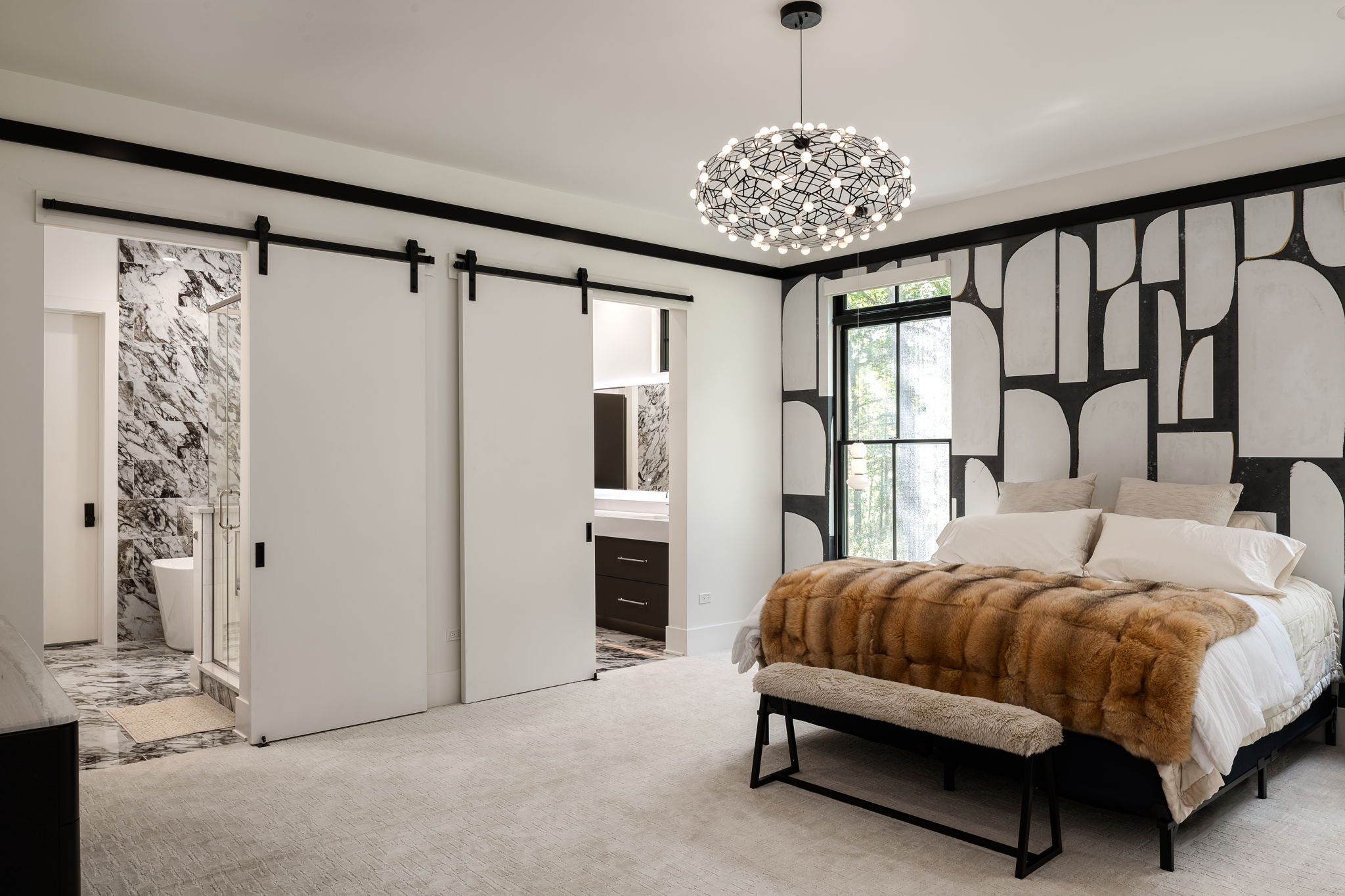 The Lakewood Manor — 2nd Floor Primary Bedroom