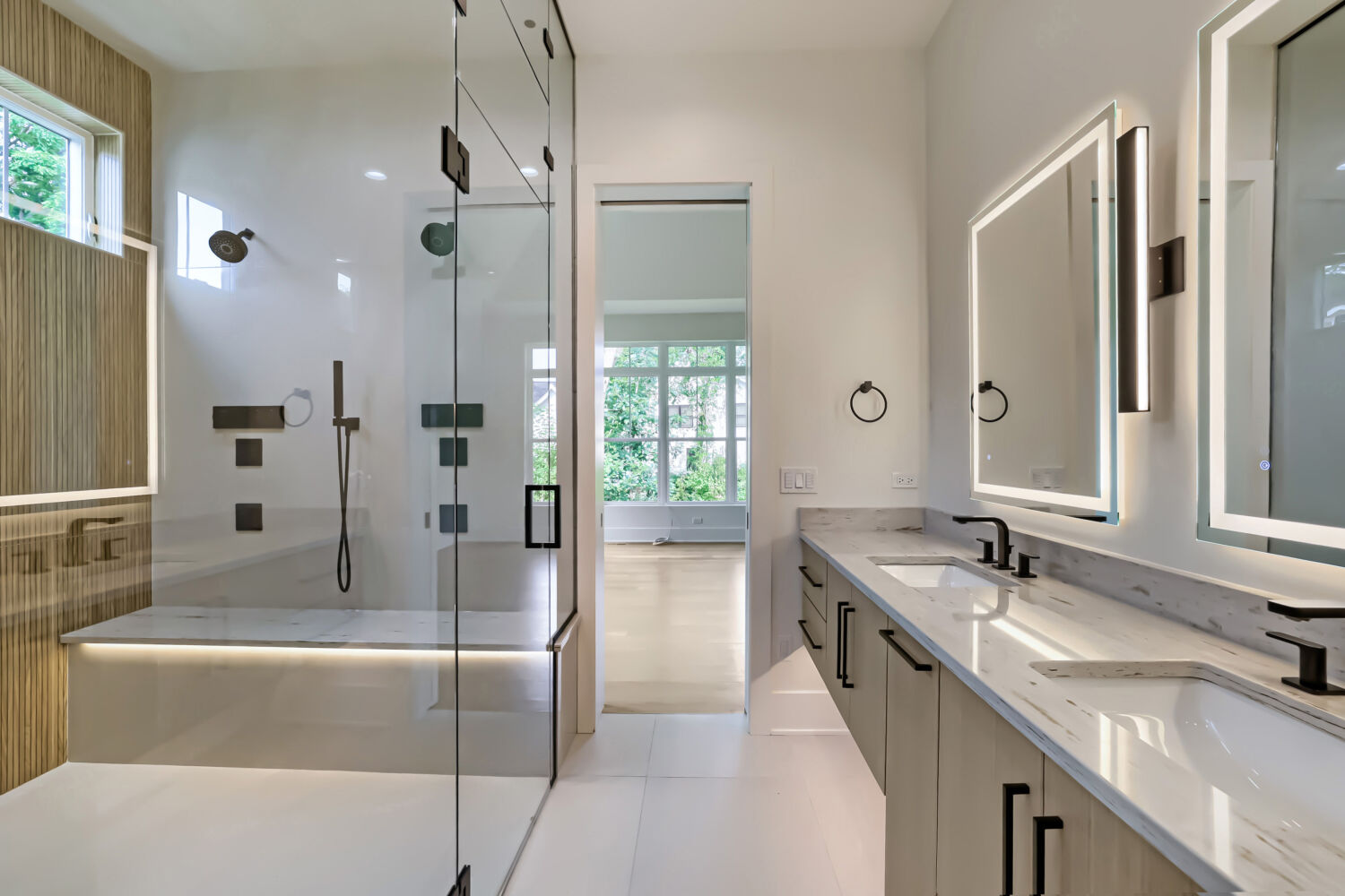 The 1885 Evanston Lower Level — Primary Bathroom