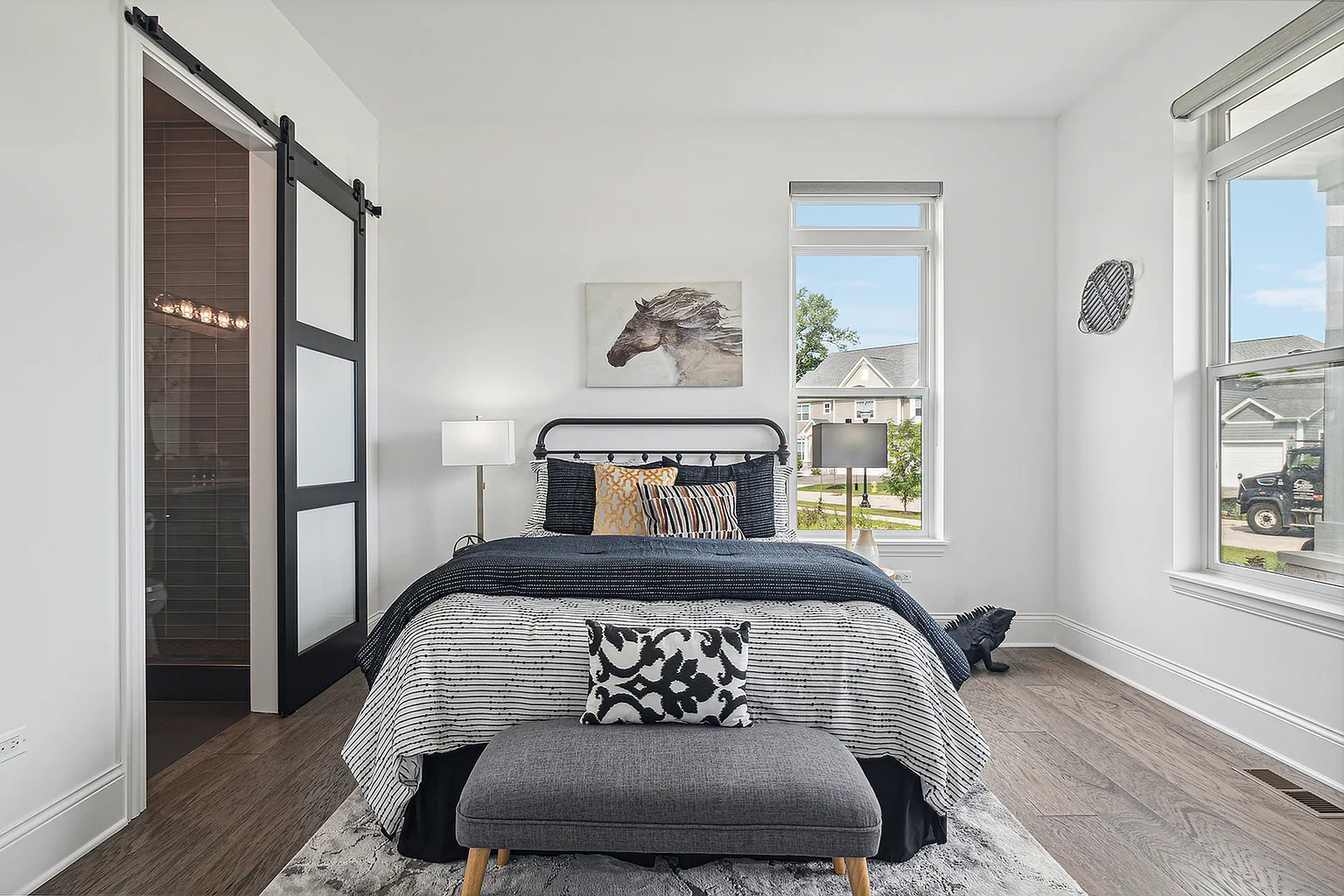 The Lakewood Manor — 2nd Floor Primary Bedroom