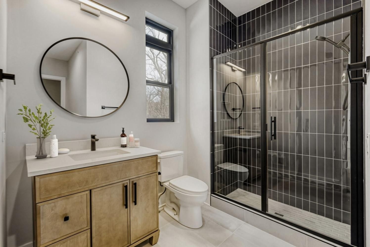 The 1885 Evanston Lower Level — Primary Bathroom