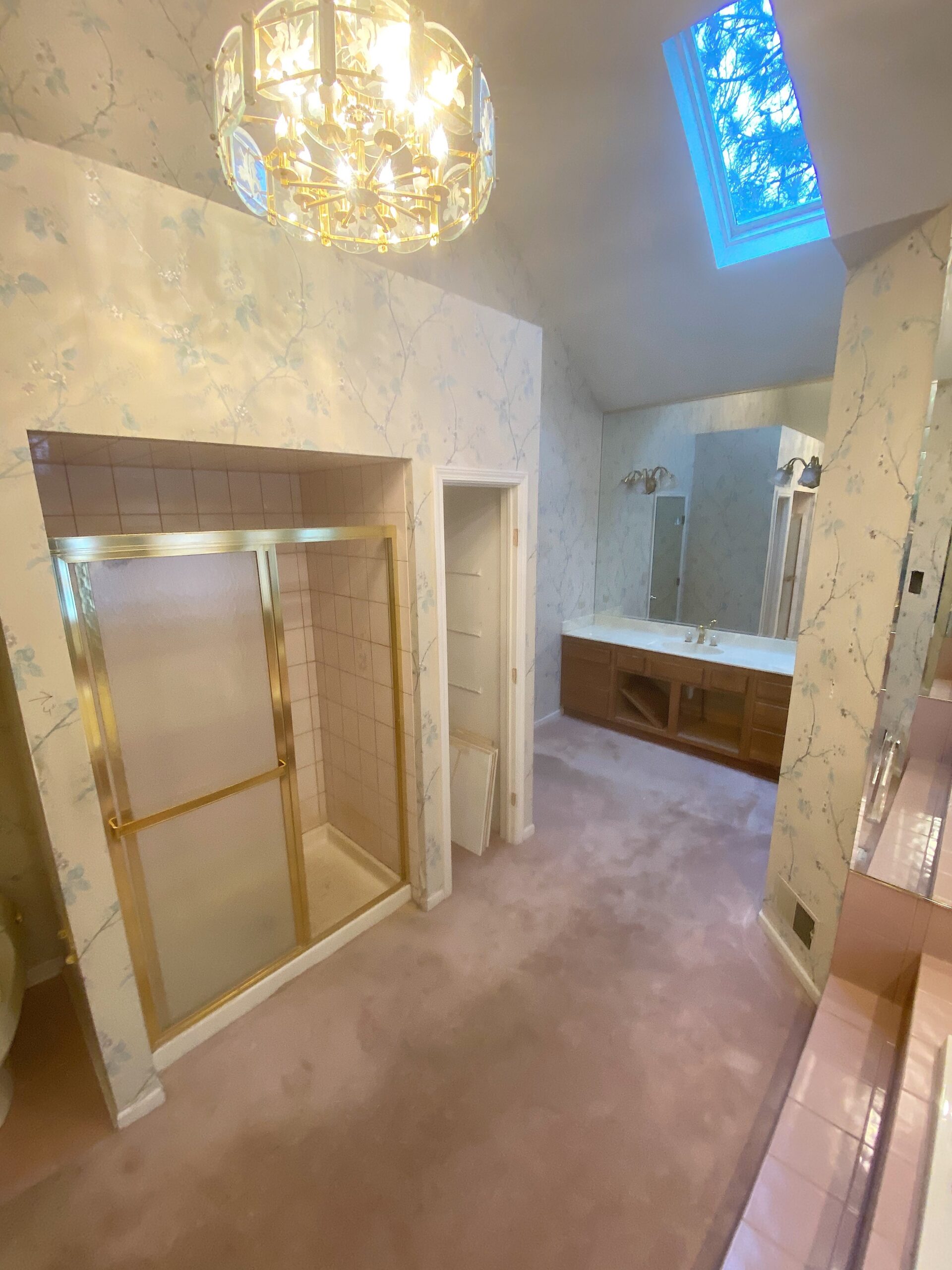 The Master Bathroom Before