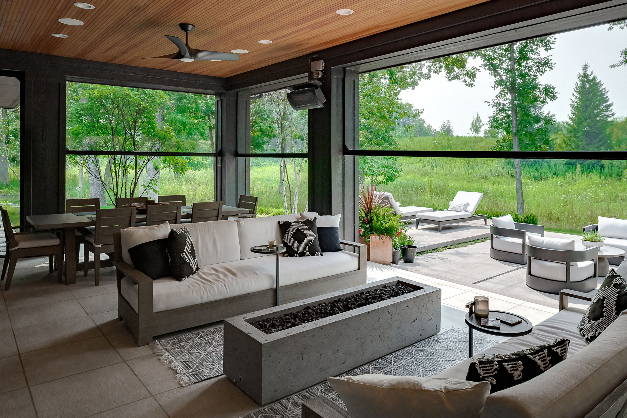 The Kildeer Outdoor Resort — Back Yard
