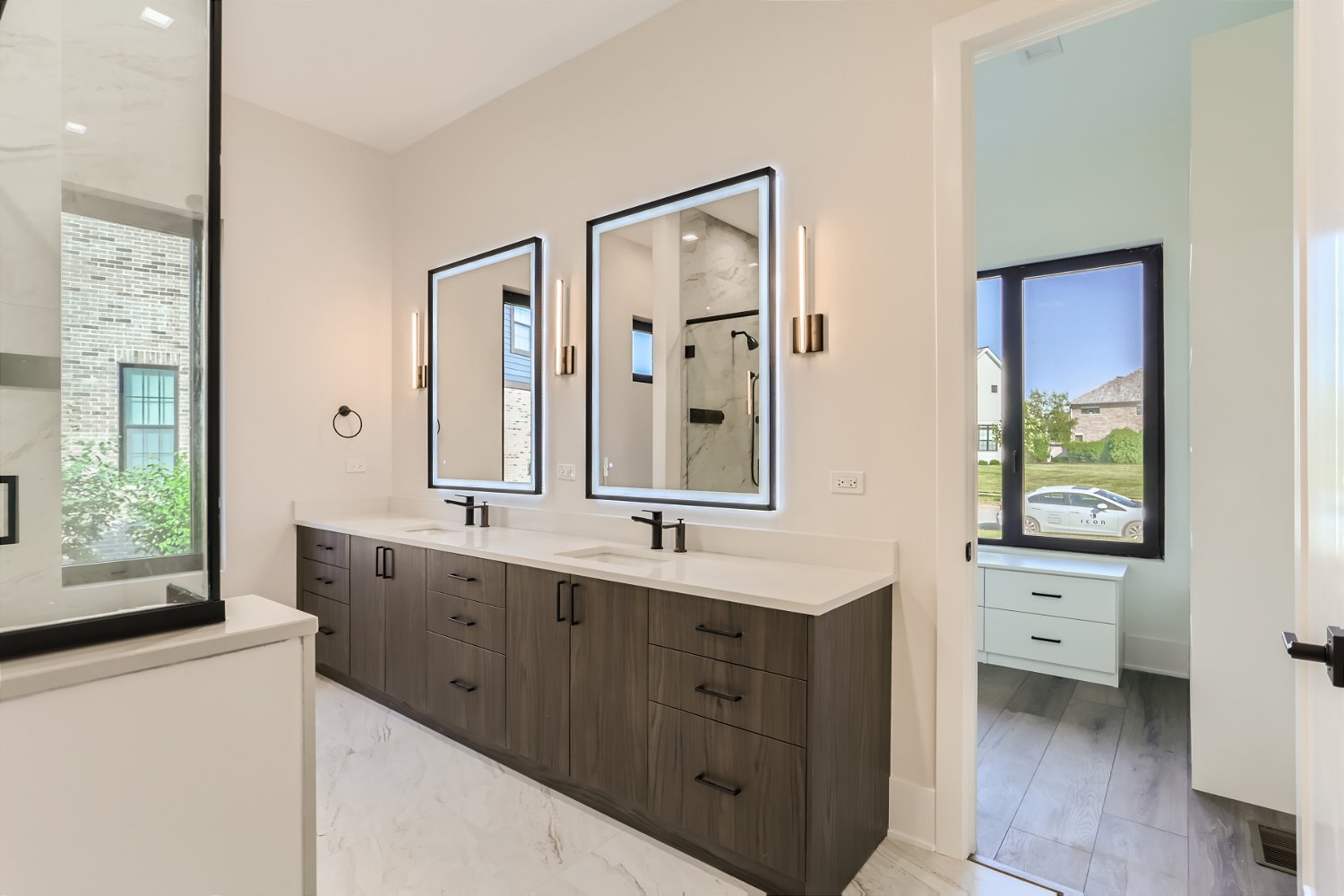 The Barrington Hills Attic Suite — Attic Bath