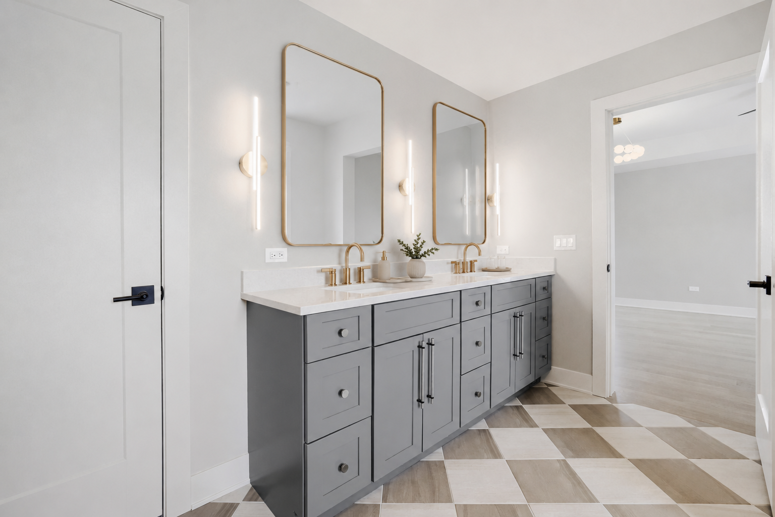 The 1885 Evanston Lower Level — Primary Bathroom