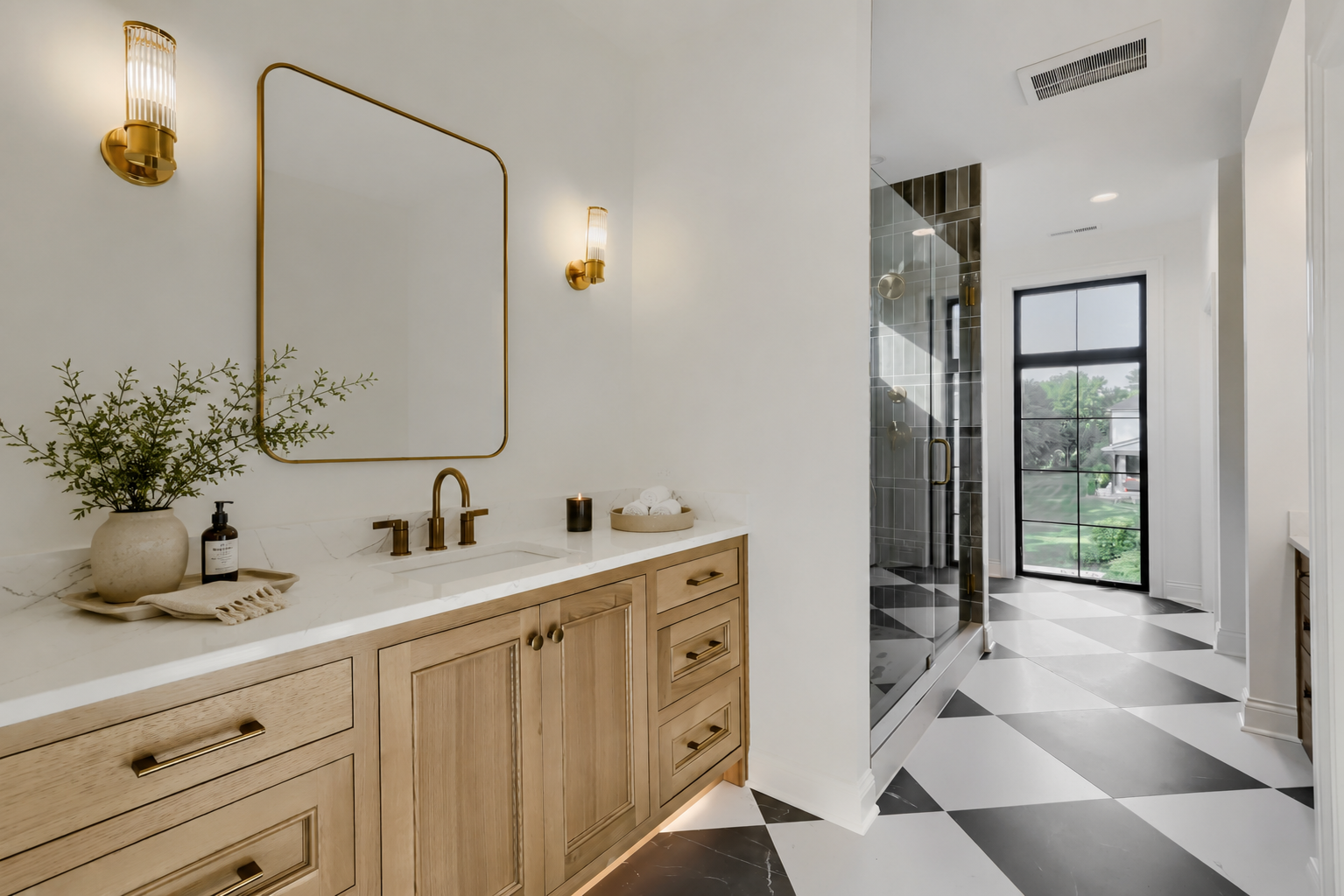 The 1885 Evanston Lower Level — Primary Bathroom