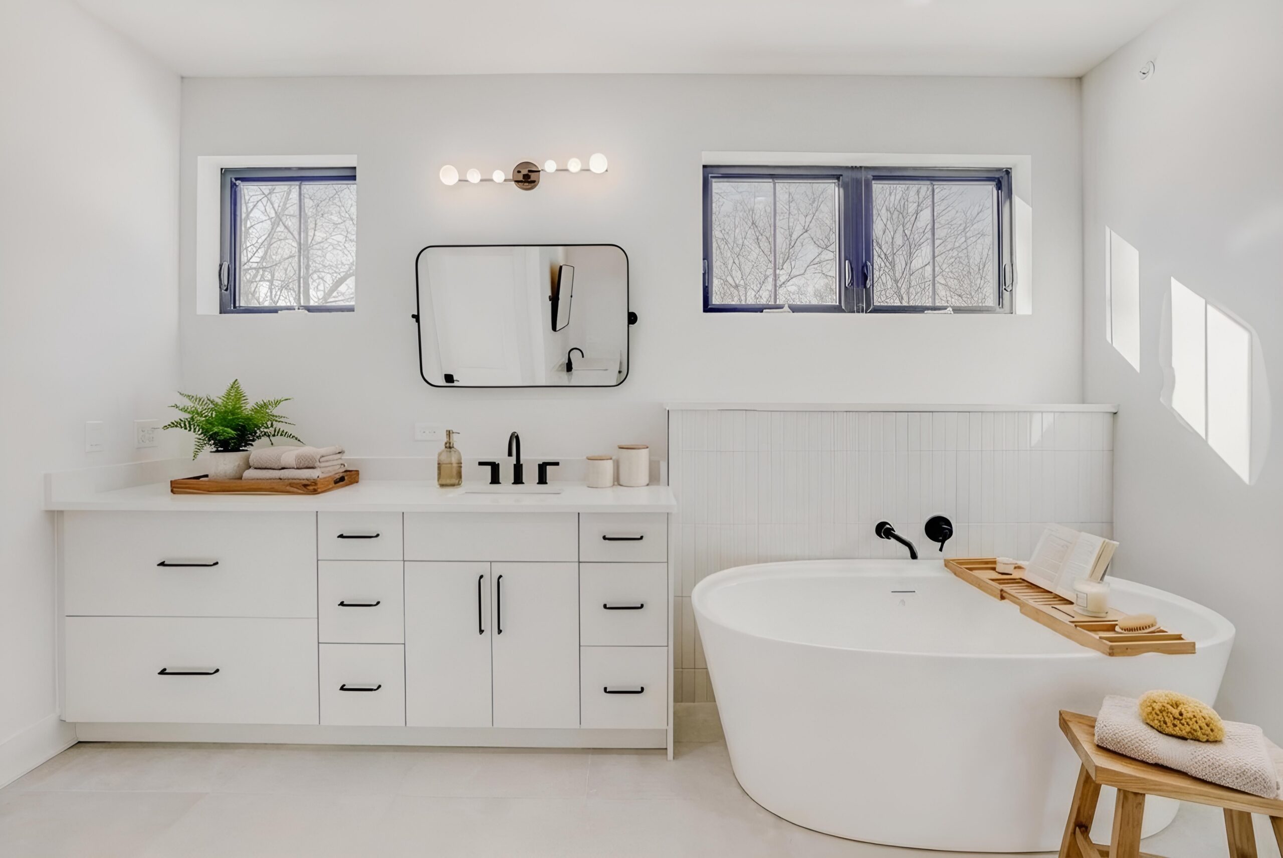 The 1885 Evanston Lower Level — Primary Bathroom
