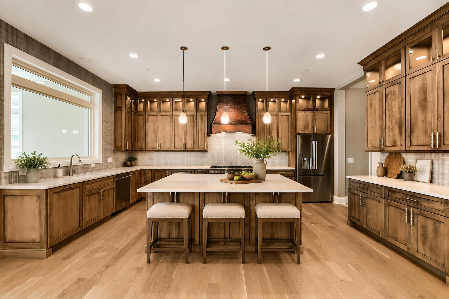 The Deerfield Colonial, Reworked — Kitchen