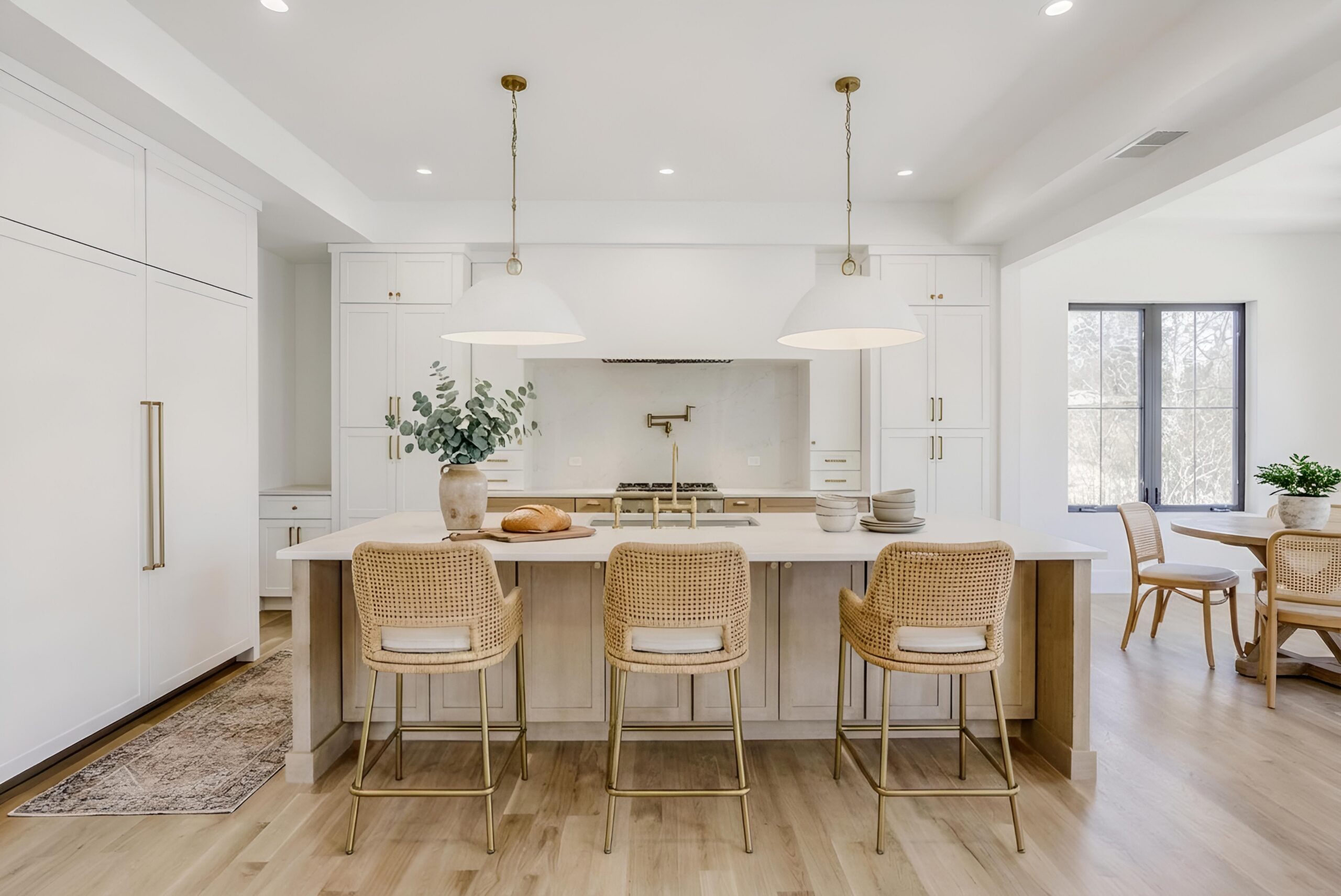 The Deerfield Colonial, Reworked — Breakfast Area